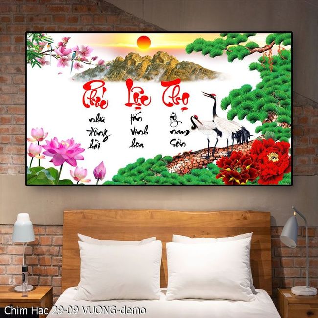 tranh mau don Chim Hac 29 09 VUONG